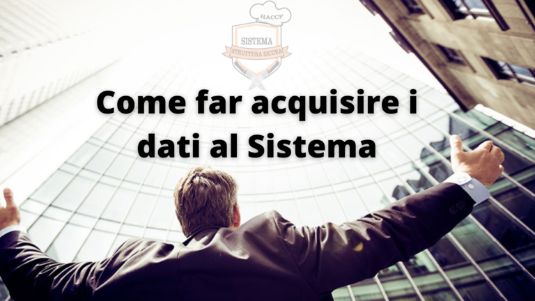 Come fare acquisire le informazioni del Datore di Lavoro all’interno del Sistema